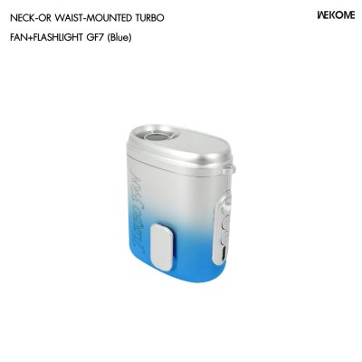 WEKOME Turbo Fan High Speed Neck-Hanging พัดลมเทอร์โบพกพาแบบคล้องคอและหนีบเอว รุ่น GF7