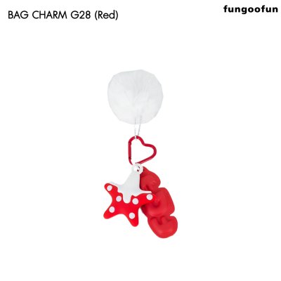 Fungoofun DIY Bag Charm Polka Dot Star พวงกุญแจห้อยกระเป๋า รุ่น G28