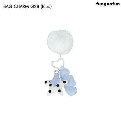 Fungoofun DIY Bag Charm Polka Dot Star พวงกุญแจห้อยกระเป๋า รุ่น G28