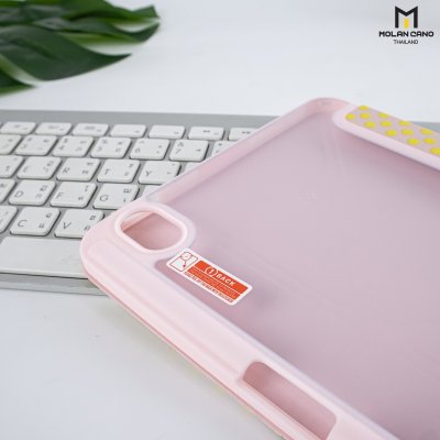 Molan Cano Printing Case เคสไอแพด iPad Mini 7 Multi stand หลังใส ฝาพับ สกีนลาย มีช่องเก็บปากกา มินิ7