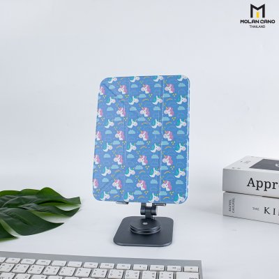 Molan Cano Printing Case เคสไอแพด iPad Mini 7 Multi stand หลังใส ฝาพับ สกีนลาย มีช่องเก็บปากกา มินิ7