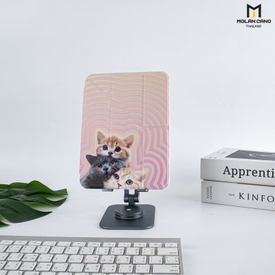 Molan Cano Printing Case เคสไอแพด iPad Mini 7 Multi stand หลังใส ฝาพับ สกีนลาย มีช่องเก็บปากกา มินิ7
