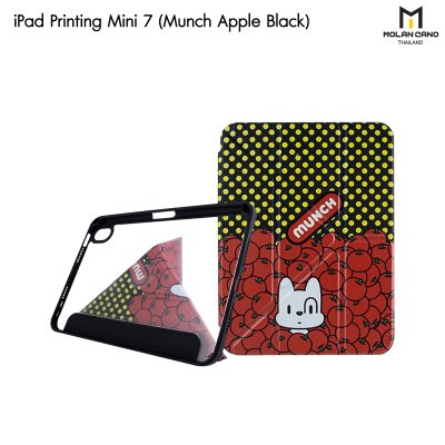Molan Cano Printing Case เคสไอแพด iPad Mini 7 Multi stand หลังใส ฝาพับ สกีนลาย มีช่องเก็บปากกา มินิ7