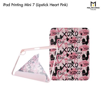 Molan Cano Printing Case เคสไอแพด iPad Mini 7 Multi stand หลังใส ฝาพับ สกีนลาย มีช่องเก็บปากกา มินิ7
