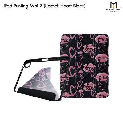 Molan Cano Printing Case เคสไอแพด iPad Mini 7 Multi stand หลังใส ฝาพับ สกีนลาย มีช่องเก็บปากกา มินิ7