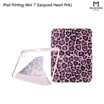 Molan Cano Printing Case เคสไอแพด iPad Mini 7 Multi stand หลังใส ฝาพับ สกีนลาย มีช่องเก็บปากกา มินิ7