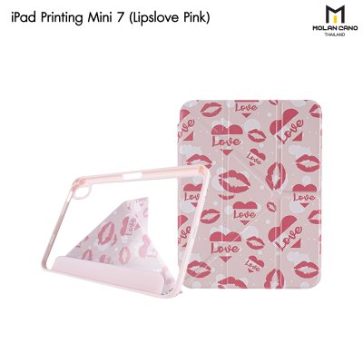 Molan Cano Printing Case เคสไอแพด iPad Mini 7 Multi stand หลังใส ฝาพับ สกีนลาย มีช่องเก็บปากกา มินิ7