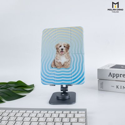 Molan Cano Printing Case เคสไอแพด iPad Mini 7 Multi stand หลังใส ฝาพับ สกีนลาย มีช่องเก็บปากกา มินิ7
