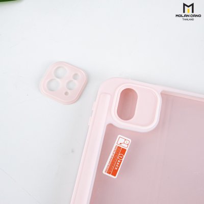 Molan Cano Printing Case เคสไอแพด iPad Air 4/5/6 Multi stand หลังใส ฝาพับ สกีนลาย มีช่องเก็บปากกา