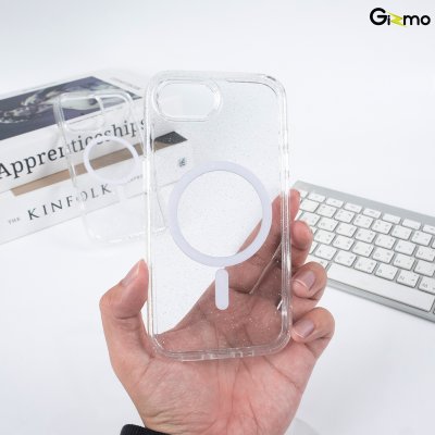 Gizmo Case Defense Twinkle รุ่น ip16Pro/16 pro max / 16E เคสรองรับการชาร์จไร้สาย มีกากเพชรวิบวับ