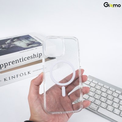 Gizmo Case Defense Twinkle รุ่น ip16Pro/16 pro max / 16E เคสรองรับการชาร์จไร้สาย มีกากเพชรวิบวับ