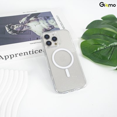 Gizmo Case Defense Twinkle รุ่น ip16Pro/16 pro max / 16E เคสรองรับการชาร์จไร้สาย มีกากเพชรวิบวับ