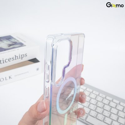 เคส S25 Ultra Gizmo Bonny โฮโลแกรมรุ้ง MagSafe