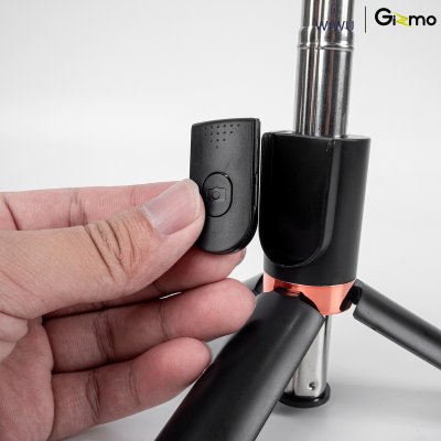 WiWU ไม้เซลฟี่พกพาขนาดเล็ก mini portable selfie stick fill light รุ่น Wi-SE011