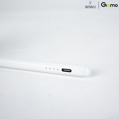 WiWu Pencil E ปากกาสไตลัส ปากกาไอแพด Palm Rejection รุ่น A02 สีขาว