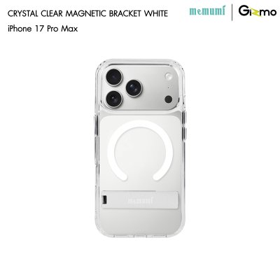 เคสใสมีขาตั้ง Memumi Crystal Clear Magnetic Bracket iPhone17