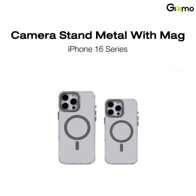 Gizmo Camera Stand Metal with MagSafe ขาตั้งโลหะพับได้  รองรับการชาร์จไร้สาย iPhone 16 Pro/16 Pro Max