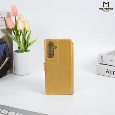 Molan Cano Issue Diary Case เคสฝาพับมีช่องใส่บัตร Samsung สำหรับซัมซุง A07/A17