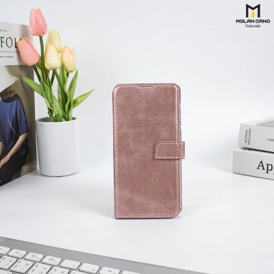 Molan Cano Issue Diary Case เคสฝาพับมีช่องใส่บัตร Samsung สำหรับซัมซุง A07/A17