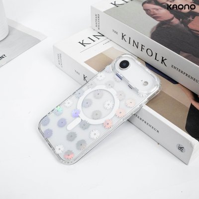 KAONO Flower Prints MagSafe Case for iPhone 17 เคสลายดอกไม้รองรับ MagSafe