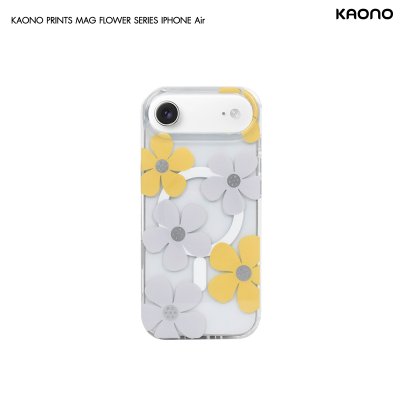 KAONO Flower Prints MagSafe Case for iPhone 17 เคสลายดอกไม้รองรับ MagSafe