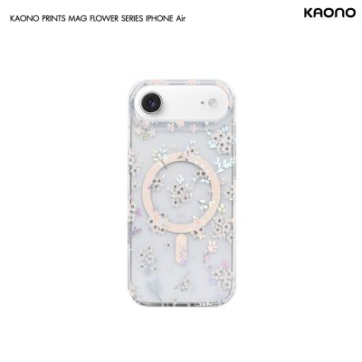 KAONO Flower Prints MagSafe Case for iPhone 17 เคสลายดอกไม้รองรับ MagSafe