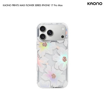 KAONO Flower Prints MagSafe Case for iPhone 17 เคสลายดอกไม้รองรับ MagSafe