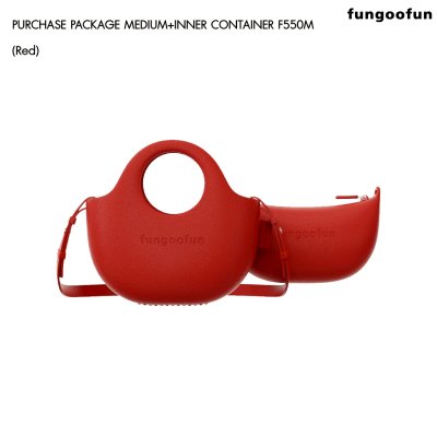 Fungoofun Purchase Package Medium+Inner Container กระเป๋าสะพาย 2-in-1 วัสดุ EVA กันน้ำ รุ่น F550M