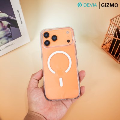 เคสใส Devia Pure Clear Series Magnetic Shockproof iPhone 17 Pro Max