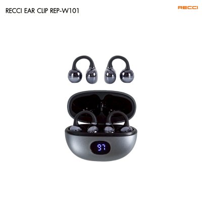 Recci Ear Clip Earbuds รุ่น REP-W101 หูฟังบลูทูธแบบหนีบหู Open-Ear Design  สี Tarnish