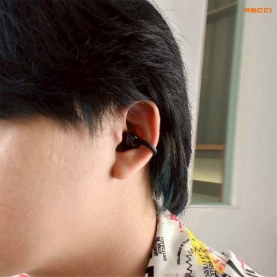 Recci Ear Clip Earbuds รุ่น REP-W101 หูฟังบลูทูธแบบหนีบหู Open-Ear Design  สี Tarnish