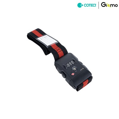 Coteci สายรัดกระเป๋าเดินทาง luggase strap TSA customs combination