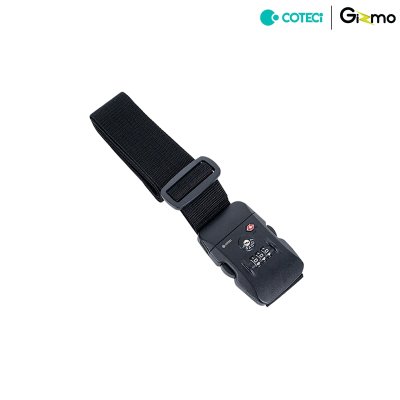 Coteci สายรัดกระเป๋าเดินทาง luggase strap TSA customs combination