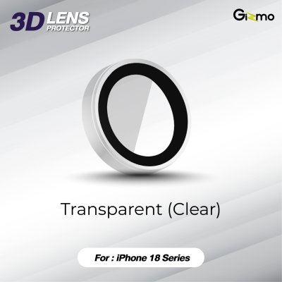 Gizmo Aluminium 3D Boss Lens Protector iPhone 18 Pro/18 Pro Max กระจกกันรอยเลนส์กล้อง
