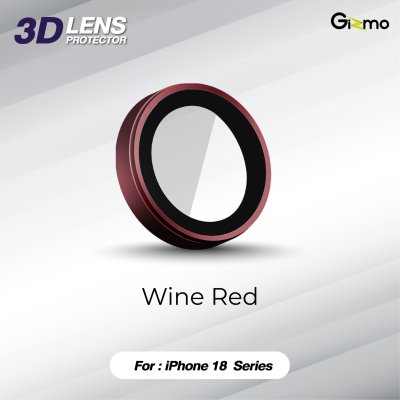 Gizmo Aluminium 3D Boss Lens Protector iPhone 18 Pro/18 Pro Max กระจกกันรอยเลนส์กล้อง