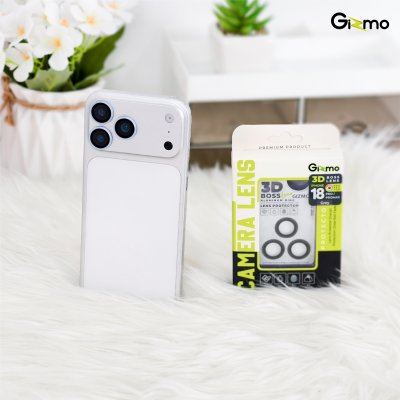 Gizmo Aluminium 3D Boss Lens Protector iPhone 18 Pro/18 Pro Max กระจกกันรอยเลนส์กล้อง