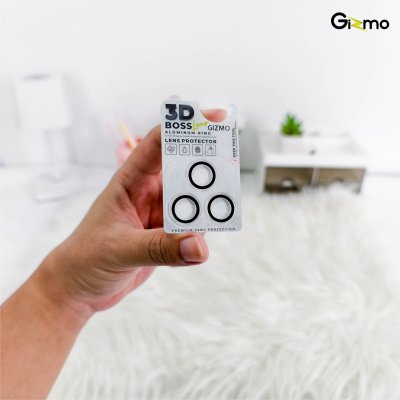 Gizmo Aluminium 3D Boss Lens Protector iPhone 18 Pro/18 Pro Max กระจกกันรอยเลนส์กล้อง