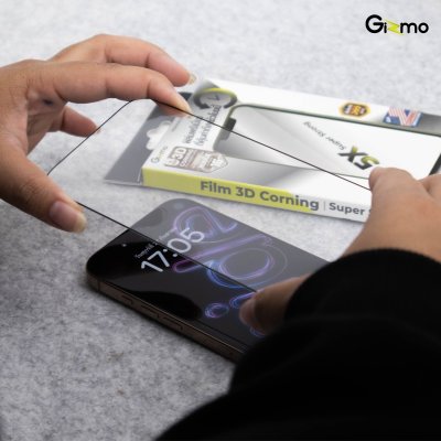 Gizmo Film 3D Corning Full Glass Clear Corning Gorilla จาก USA ฟิล์มกระจกเต็มจอแบบใส iPhone 16/16+/16Pro/16Pro max รับประกัน 365 วัน