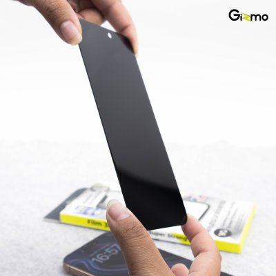 Gizmo Film 3D Corning Full Glass Privacy Corning Gorilla จาก USA ฟิล์มกระจกกันมอง แบบเต็มจอ iPhone 16/16+/16Pro/16Pro max รับประกัน 365 วัน