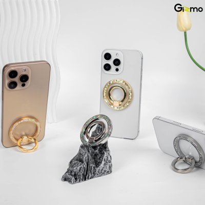 Gizmo Phone Grip&Stand Magnetic แหวนติดหลังมือถือติดกับ Magsafe