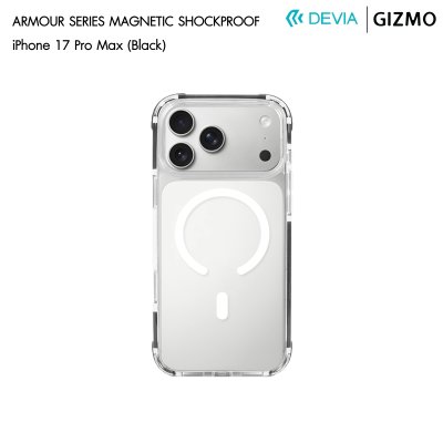 เคสใส Devia Armour Series Magnetic Shockproof iPhone 17 Pro Max