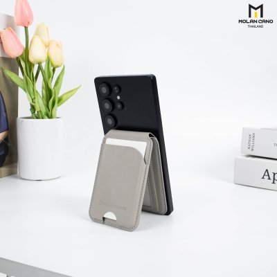 Molan Cano Card Pocket Magsafe Flip Stand II ขาตั้งพร้อมช่องเก็บบัตร แบบแม่เหล็กติดหลังโทรศัพท์