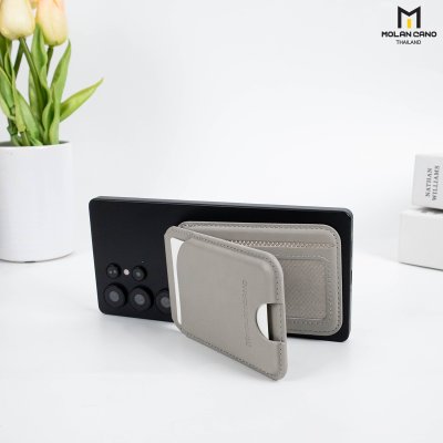 Molan Cano Card Pocket Magsafe Flip Stand II ขาตั้งพร้อมช่องเก็บบัตร แบบแม่เหล็กติดหลังโทรศัพท์