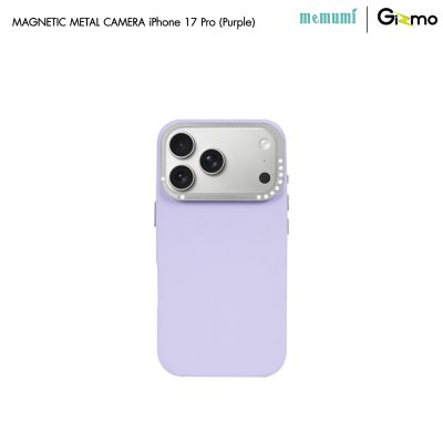 เคสหนัง Memumi Magnetic Metal Camera iPhone 17