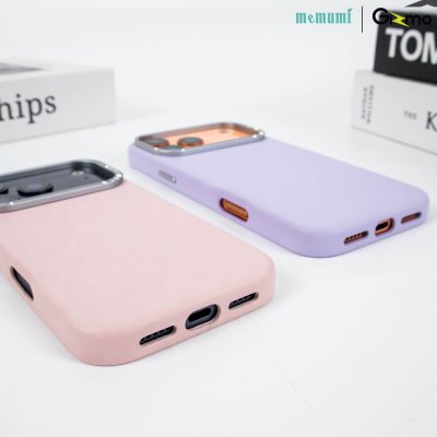 เคสหนัง Memumi Magnetic Metal Camera iPhone 17