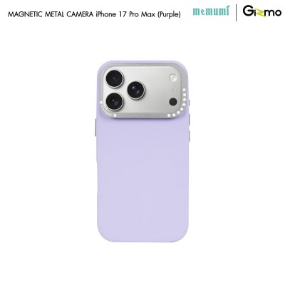 เคสหนัง Memumi Magnetic Metal Camera iPhone 17