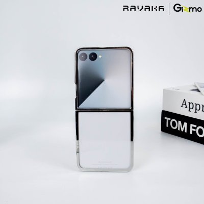 RAVAKA Flip 7 Eve Series เคสใสป้องกันรอยขีดข่วน ดีไซน์เรียบหรู
