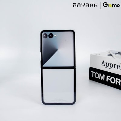 RAVAKA Flip 7 Eve Series เคสใสป้องกันรอยขีดข่วน ดีไซน์เรียบหรู
