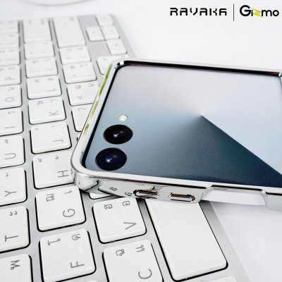 RAVAKA Flip 7 Eve Series เคสใสป้องกันรอยขีดข่วน ดีไซน์เรียบหรู