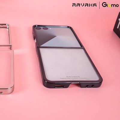 RAVAKA Flip 7 Eve Series เคสใสป้องกันรอยขีดข่วน ดีไซน์เรียบหรู